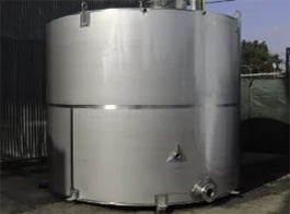 Stainless steel tanks