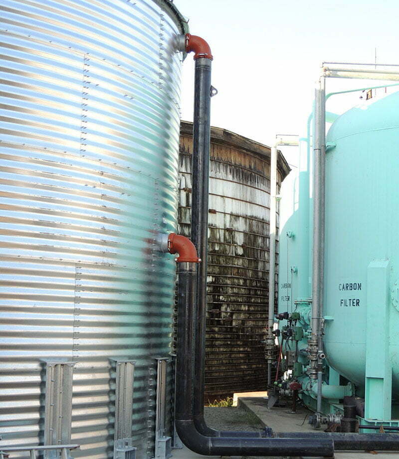 water storage tanks
